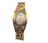 Fontenay Women's Rigid Antique Design 18 Karat Gold Plated Watch