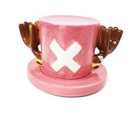 FONWUJIOT One Piece Anime Mug, Luffy, Chopper Ace, Sabo Hut Mug, High-Quality Ceramic Mug, Memory Gift for Anime Lovers (Chopper)