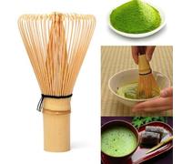 Fonyiunce Matcha Whisk Kit | Bamboo Tea Set, 100 Teeth, 10.5 x 6 cm / 4.1 x 2.36 inches, Wood Color