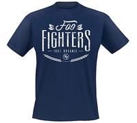 Foo Fighters 100% Organic T-Shirt Dark Blue M