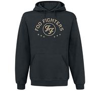 Foo Fighters Arched Star Hooded Sweatshirt Black L