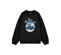 Foo Fighters Band Logo Long Sleeve Graphic Tee | Classic Black Music Top for Unisex Adults | Crew Neck Pull On Casual Wear | Rock Band Merchandise