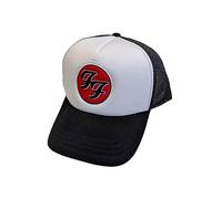 Foo Fighters Baseball Cap FF Band Logo Official Black Trucker One Size