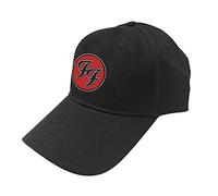 Foo Fighters Baseball Cap FF Band Logo Official Black Unisex One Size