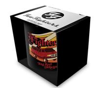 Foo Fighters (Big Red Delicious Black Mug, 315ml / 11oz Ceramic Cup, Official Licensed Rock Band Merchandise, Premium Drinkware for Music Fans & Collectors