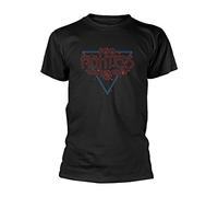 Foo Fighters Black Disco Outline Official Tee T-Shirt Mens Unisex (X-Large)