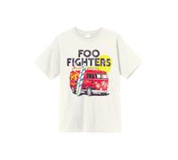 Foo Fighters - Camper Van Vintage White - T-Shirt - beige - XS - 100% Cotton,Jersey XS