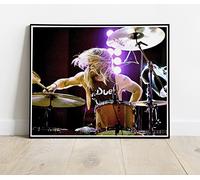 Foo Fighters Drummer Taylor Hawkins Live In Concert Action : Huge Classic Photo Poster : 30"x24"