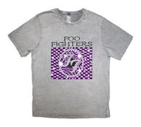 Foo Fighters FF 4 Official Tee T-Shirt Mens Unisex (Large) Grey
