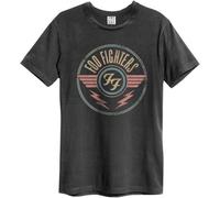 FOO FIGHTERS FF AIR AMPLIFIED VINTAGE CHARCOAL SMALL - T-shirt