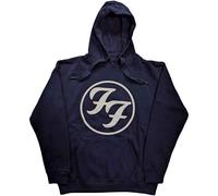 Foo Fighters FF Band Logo Hoodie in Blue | Size: Medium Foo Fighters Blue M