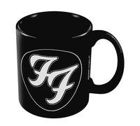 Foo Fighters Ff Logo 325Ml Mug Black (One Size)