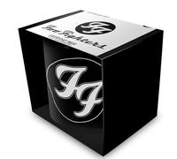 Foo Fighters (FF Logo Black Mug, 315ml / 11oz Ceramic Cup, Official Licensed Rock Band Merchandise, Premium Coffee Mug for Fans & Collectors