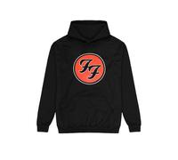 Foo Fighters - FF Logo - Hoodie - black - M - 80% Cotton, 20% Polyester,Sweat M