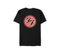 Foo Fighters - FF Logo - T-Shirt - black - M - 100% Cotton M