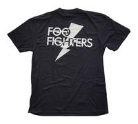 Foo Fighters Flash Back Print T-Shirt in Black | Size: Medium Foo Fighters Black M