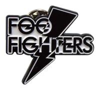 Foo Fighters Flash Band Logo Pin Badge One Size