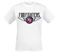 Foo Fighters - Flash Wings WHITE t-shirt SMALL