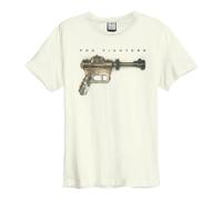 FOO FIGHTERS (GREATEST BAND) - RAY GUN AMPLIFIED VINTAGE WHITE XX LARG - T-shirt