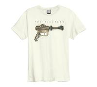 Amplified Greatest Band Foo Fighters Unisex Adult T-Shirt (M) (Vintage White)