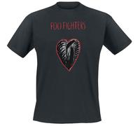 Foo Fighters Heart Collage T-shirt black S