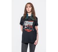 Foo Fighters Jets Band logo T-Shirt in Black | Size: Medium Foo Fighters Black M