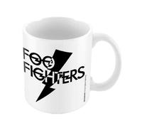 Foo Fighters Lightning Mug White/black (One Size)