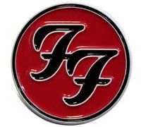 Foo Fighters Logo Badge (One Size) (Red)