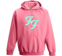 Foo Fighters Logo Circle Hoodie Sweater pink S