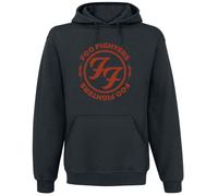Foo Fighters Logo Red Circle Hoodie black S