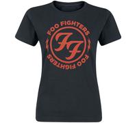 Foo Fighters Logo Red Circle T-Shirt black XL