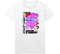 Foo Fighters Medicine At Midnight Tilt T-Shirt in White | Size: Large Foo Fighters White L