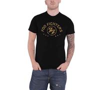 Foo Fighters Men's Arched Stars T-Shirt in Black | Size: XL Foo Fighters Black XL