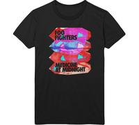 Foo Fighters Men's Medicine At Midnight T-Shirt in Black | Size: XL Foo Fighters Black XL