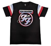 Foo Fighters Men's Tricolour Comet T-Shirt in Black | Size: Medium Foo Fighters Black M