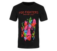 Foo Fighters Men's Wasting Light T-Shirt in Black | Size: 2XL Foo Fighters Black 2XL