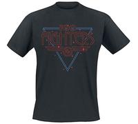 Disco Outline T Shirt Foo Fighters Black XL