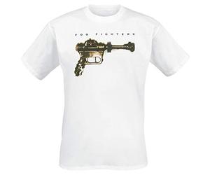 Foo Fighters Ray Gun T-Shirt White L