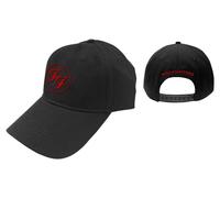 Foo Fighters Red Circle Band Logo Snapback Baseball Cap in Black Foo Fighters Black One Size