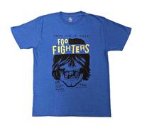 Foo Fighters Roxy Flyer T-Shirt in Blue | Size: 2XL Foo Fighters Blue 2XL