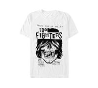 Foo Fighters - Roxy Flyer - T-Shirt - white - M - 100% Cotton M