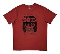 Foo Fighters SF Valley T-Shirt in Red | Size: XL Foo Fighters Red XL
