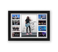 Foo Fighters Signed Poster Print - Limited Edition Autograph Fan Gift - Collectible Memorabilia Merchandise (Unframed A3 (30x40cm))