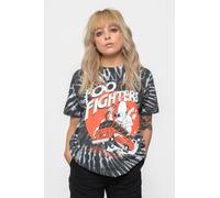 Foo Fighters Speeding Bus Dye Wash T-Shirt in Black | Size: 2XL Foo Fighters Black 2XL