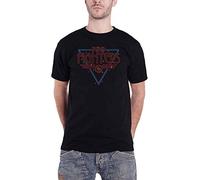Foo Fighters T Shirt Black Disco Outline Band Logo Official Mens Black XL