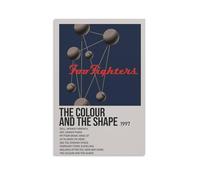 Foo Fighters The Colour And The ShapeArt Image Printing Modern Family Bedroom Decoration Poster Printing Living Room Aesthetics Canvas Wall Youth Girls Dormitory DecorationUnframe-style-1112x18inch(30