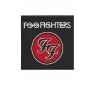 Foo Fighters Us Rockband Patch Badge Embroidered Iron on Applique Patch Accessory