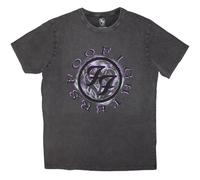 Foo Fighters Wheel Shadow Limited Edition 999 Only Premium Wash T Shirt L Charcoal