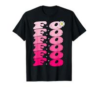 Foo First Name I Love Foo Girl Groovy 80's Vintage Value Graphic T-Shirt