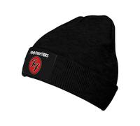 Foo Rock Band Fighters Beanie Hat - Knitted Winter Cap, Unisex Rock Band Merchandise, Warm Knit Hat for Men & Women, Casual Streetwear, Music Concert Accessory, Gift for Fans